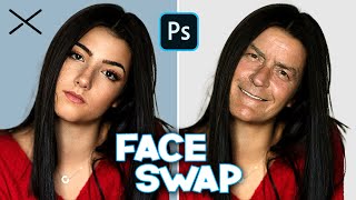 How to SWAP FACES in Photoshop  EASY [upl. by Selhorst]