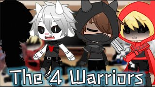 Undertale reacts to The 4 Warriors  aka Megatale  Mega Channel  ★LITD★ [upl. by Welch99]