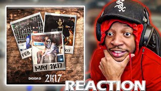 digga d best song yet Digga D  2k17  Reaction [upl. by Pegeen868]