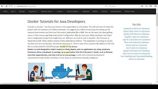 Docker Tutorial For Java Developers  What is Docker [upl. by Ardnaeel567]