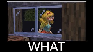 Miss Delight in Minecraft wait what meme part 226 [upl. by Noy]