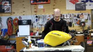 How to Seal a Motorcycle Fuel Tank with KBS Coatings Tank Sealer Kit by JP Cycles [upl. by Nylhtac]