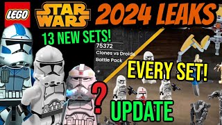 EVERY Lego 18 2024 SET LEAKED 35 Sets [upl. by Lehctim]