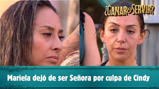 Mariela furiosa por el cambio de rol y llora  ¿Ganar o Servir  Canal 13 [upl. by Hogen]