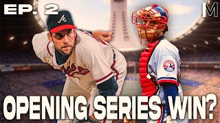 MLB 94 Ep 2 Opening Series vs the Braves [upl. by Colene931]