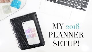 HOW IVE ORGANIZED MY PLANNER FOR 2018  5 TIPS FOR CHOOSING YOUR PLANNER [upl. by Ahseneuq]