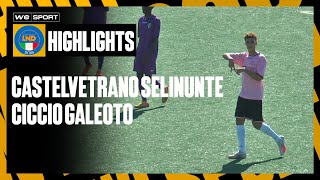 Castelvetrano Selinunte vs Ciccio Galeoto U17 Regionali  Sicilia  Girone A [upl. by Eneluqcaj]