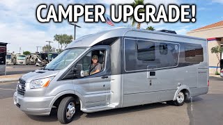 Upgrading to a Leisure Travel Vans Wonder  Camper Van Life S2E6 [upl. by Antrim]