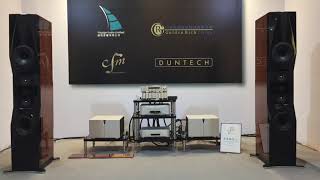 Duntech Princess Speakers on display at the Guangzhou China HiFi Show [upl. by Novel]