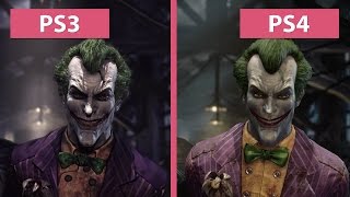 Batman Arkham Asylum – PS3 vs PS4 Return to Arkham Remaster Graphics Comparison [upl. by Milburn]