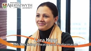 Postgrad Student Talks Lara Kipp MA Practising Theatre and Performance [upl. by Fahy]