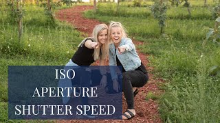 Photography Tutorial ISO Aperture Shutter Speed [upl. by Irpak]