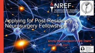 Episode 13 Applying for PostResidency Neurosurgery Fellowships [upl. by Acker]