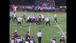 Damian Young Groton Football Sr Yr 19 Ht61 Lbs220 [upl. by Norret]