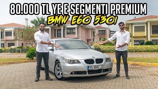 BMW E60 530i  80 bin TLye E Segmenti Premium   231 HP M54 ile Gazladık [upl. by Ohploda]