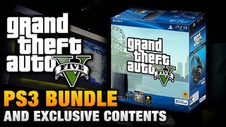 GTA 5  PlayStation 3 Exclusive Bundle Headsets and Contents [upl. by Lowry]