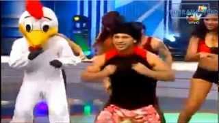 COMBATE HD El Baile de la Gallina Coreografia [upl. by Jeramey]