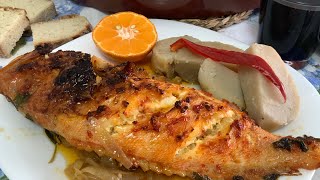 Peixinho Vermelho Assado no Forno Receita Simples Rápida e Deliciosa [upl. by Ettener]