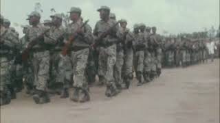 Ethiopia  New 80000 strong peoples militia parades 1977 [upl. by Mun]