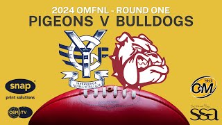 2024 R1 Pigeons v Bulldogs [upl. by Novehs]