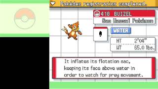 How to get Buizel in Pokemon SoulSilver [upl. by Tracee315]