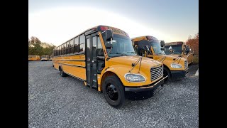 Buy in Bulk and SAVE 2013 Freightliner Thomas C2 SAF T LINER 72 Passenger Yellow School Bus on sale [upl. by Aeslahc583]