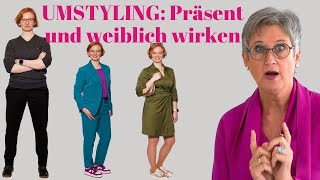 Vorher  Nachher Effekt femininer und präsenter wirken [upl. by Auberon]