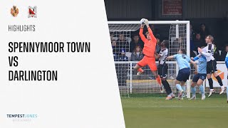 Spennymoor Town 21 Darlington  National League North  202324 [upl. by Asyen]