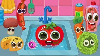 Play Fun Kitchen Cooking Games  Play and Learn Making Funny Foods Gameplay [upl. by Tiraj658]