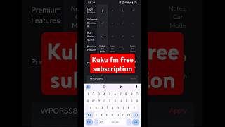 KUKU FM free Subscription for 1 Year  How to Get Kuku Fm amp Pocket Fm for Free [upl. by Balliett623]