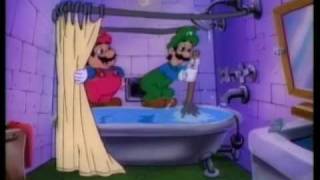 The Super Mario Bros Super Show  Opening Theme Cartoon Segment [upl. by Aramas242]