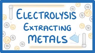 GCSE Chemistry  Electrolysis P2  Electrolysis to Extract Metals From Oxides  Explained 41 [upl. by Virgilia301]