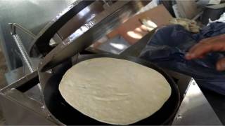 Prensa automática para tortilla de harina Aspa máquinas tortilladoras [upl. by Okiruy279]