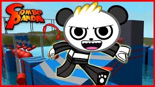 Roblox Wipeout Lets Play with Combo Panda [upl. by Annaynek]