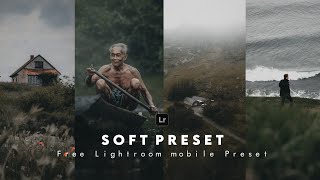 Soft Moody Preset  Lightroom Mobile Preset free DNG  Moody Preset  Lightroom Preset [upl. by Paugh]