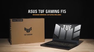 Unboxing the ASUS TUF Gaming F15  2023 [upl. by Neerehs]