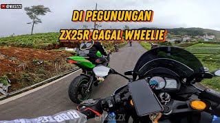 Ke Nepal Van Java pakai Kawasaki Ninja zx25r  Gagal Wheelie [upl. by Kaitlyn428]