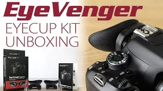 NEW EyeVenger Eyecup Kit Left and Right Eyecups for Canon Cameras [upl. by Kyd161]