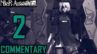 NieR Automata  combat montage [upl. by Wilonah]