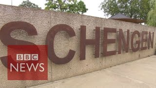 How the Schengen area was created  BBC News [upl. by Varhol207]