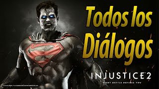 Injustice 2  Español Latino  Todos los Diálogos  Bizarro  PS4 [upl. by Senaj]