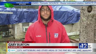 Roof blown off home in Lawrence County [upl. by Ennovoj]