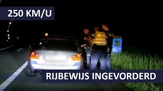 Politie  250 KMU  Rijbewijs ingevorderd  Dienst INFRA [upl. by Aschim491]