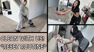 Clean Our House With Us RESET ROUTINE [upl. by Animor948]