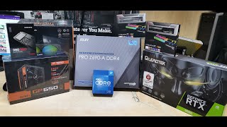 intel Core i7 12700K Gaming PC Build with Msi Z690 A PRO DDR4 amp RTX 3060 HURRICANE Tech Land [upl. by Besnard17]