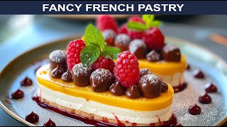 Divine Desserts of France French Patisserie Chocolate Raspberry Fancy Extravagant Cake Pastry Ideas [upl. by Fred990]