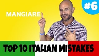 Italian MANGIARE Meaning and Mistakes  Italian Verbs Explained [upl. by Nesahc92]