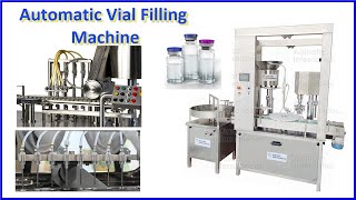 Automatic Vial Filling Machine Vial Filler [upl. by Cybill]