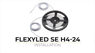 FLEXYLED SE H424 installation FR [upl. by Ellessig815]