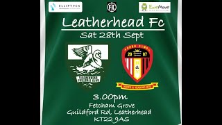 Leatherhead 0 1 Hayes amp Yeading Utd [upl. by Leacock]